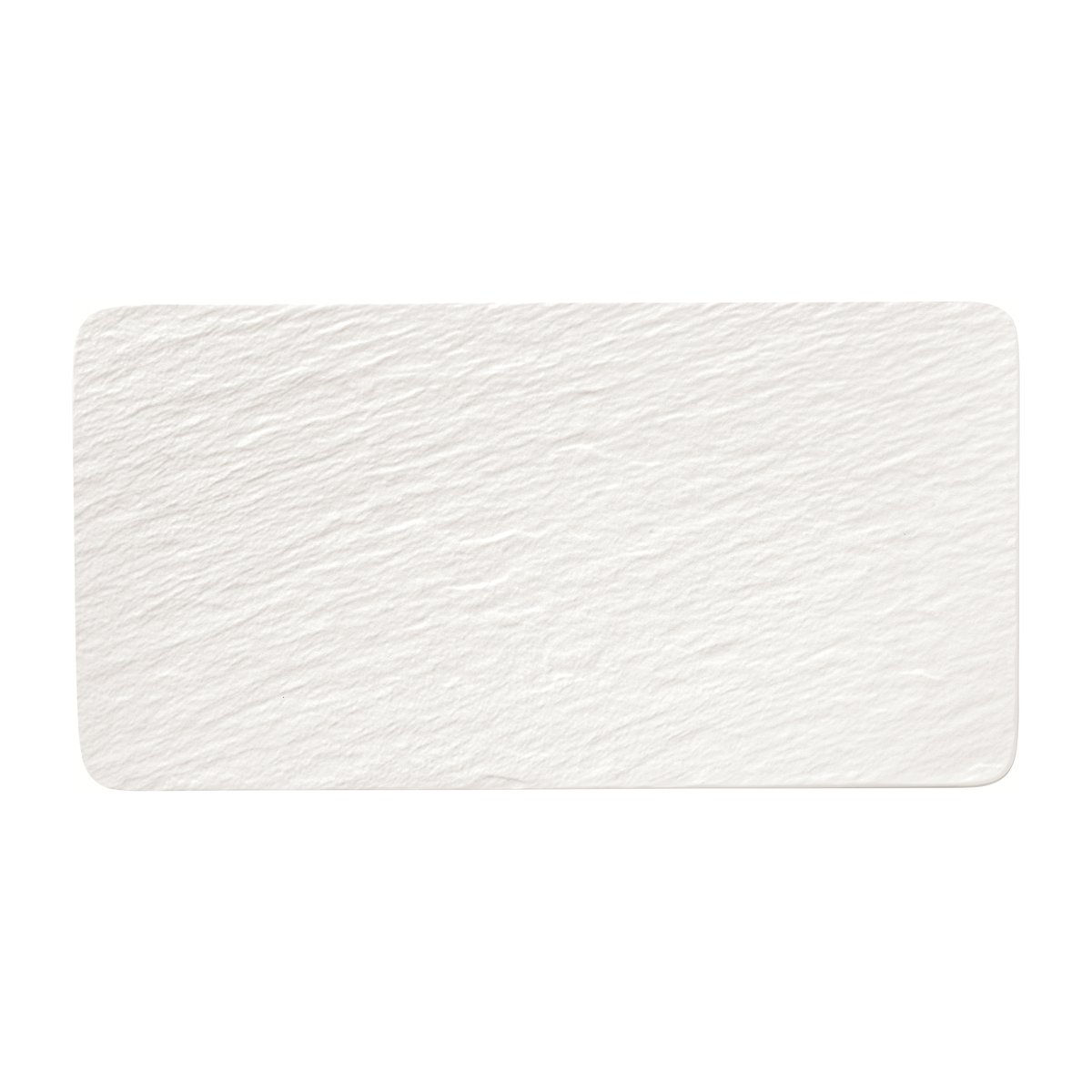 Villeroy & Boch - Manufacture Rock Blanc serveringsfat 35x18 cm