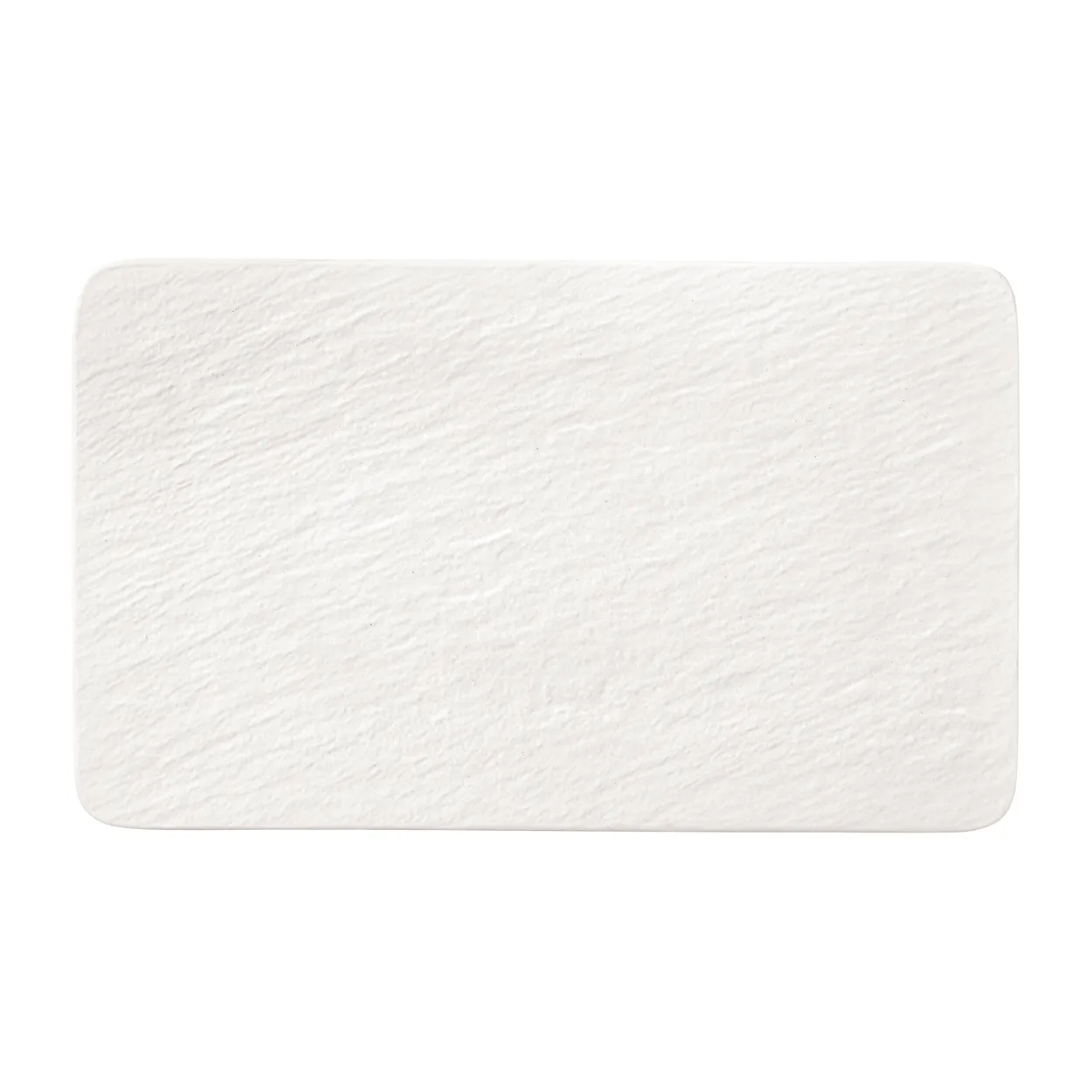 Villeroy & Boch Manufacture Rock tallerken 17 x 28 cm Blanc