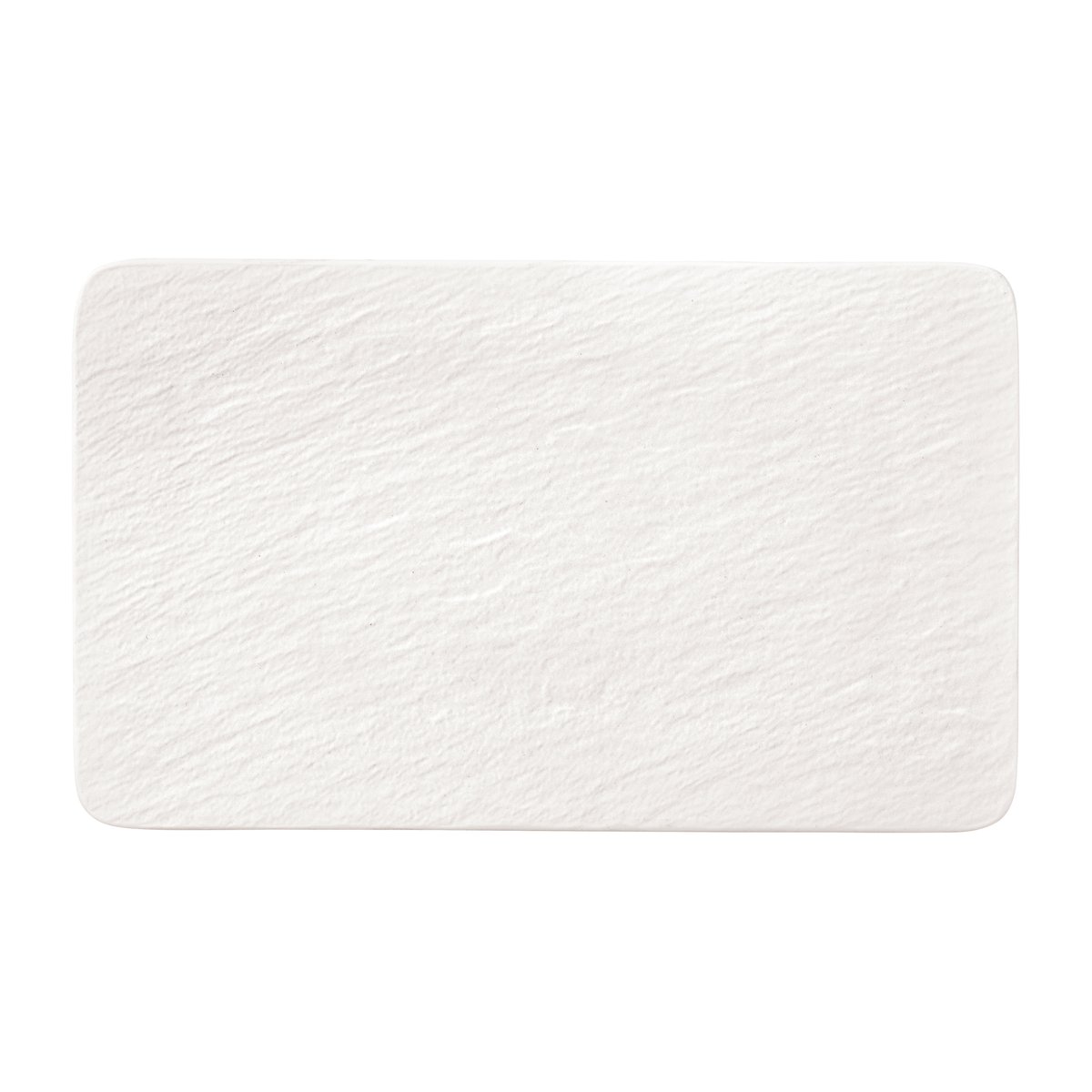 Villeroy & Boch Manufacture Rock tallerken 17 x 28 cm Blanc
