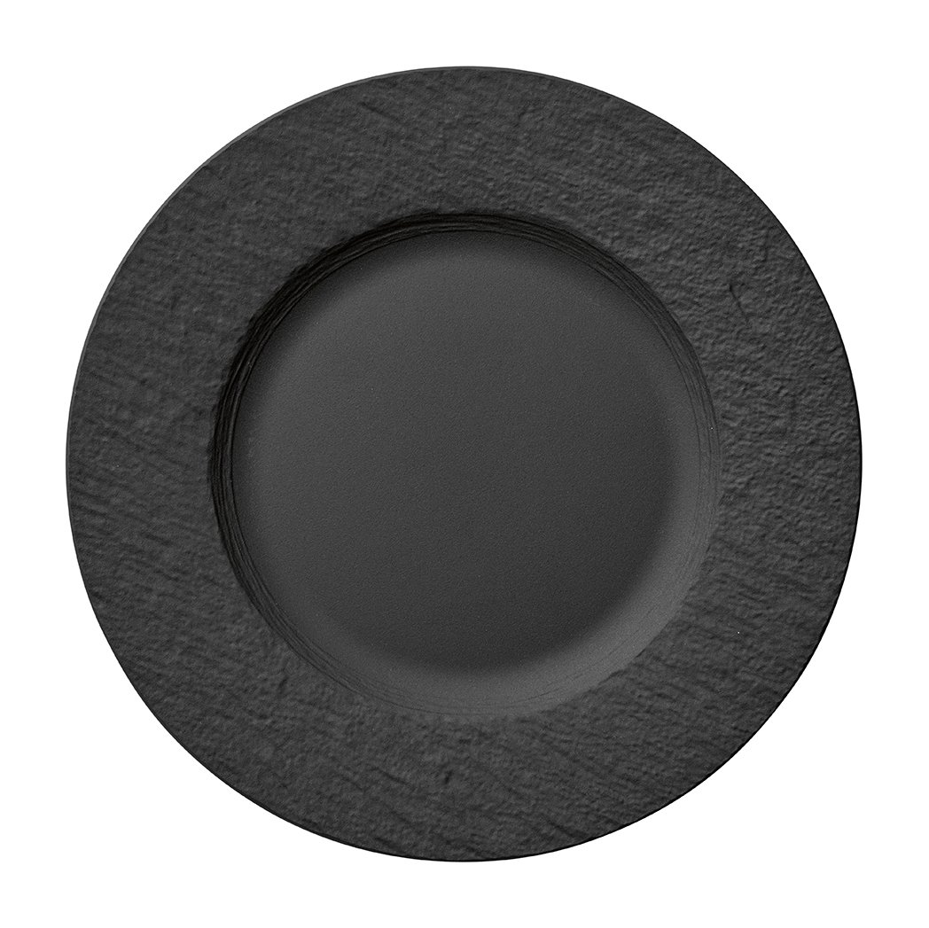 Villeroy & Boch Manufacture Rock tallerken Ø27 cm svart