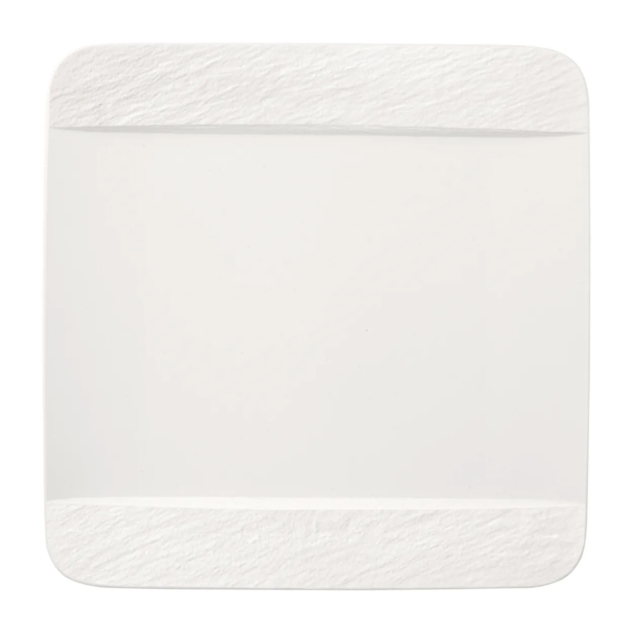 Villeroy & Boch Manufacture Rock tallerken 28 x 28 cm Blanc