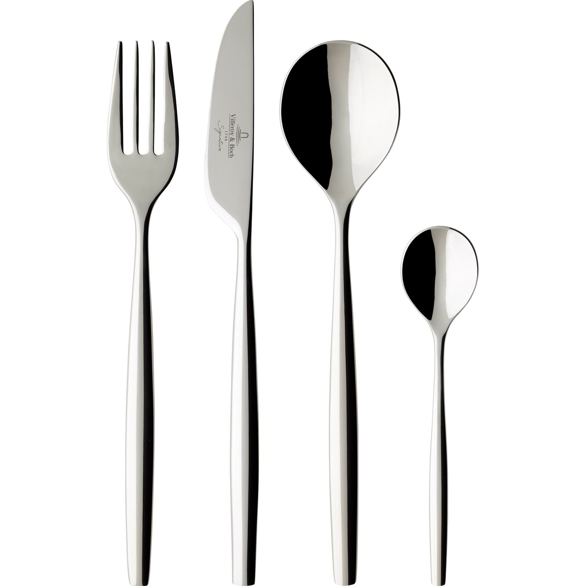 Villeroy & Boch Metro Chic bestikk 24 deler Rustfritt stål