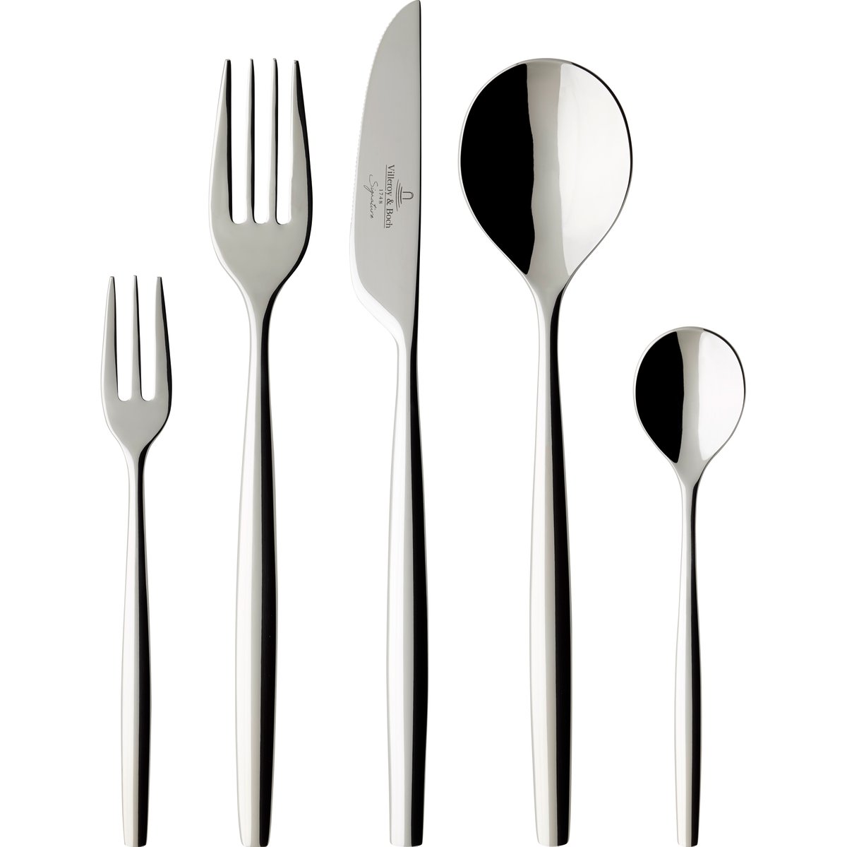 Villeroy & Boch Metro Chic bestikk 30 deler Rustfritt stål