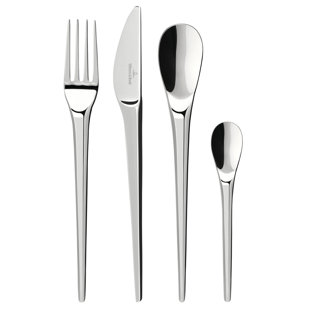 Villeroy & Boch NewMoon bestikk 24 deler Rustfritt stål