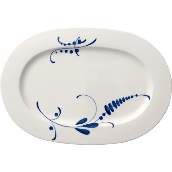 Old Luxembourg Brindille serveringsfat 34 cm, Hvit Villeroy & Boch