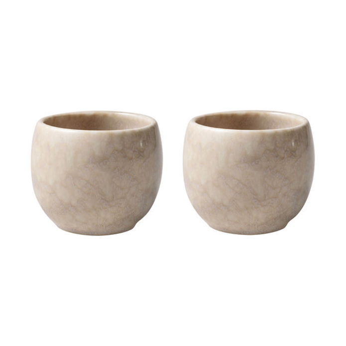 Villeroy & Boch Perlemor Home eggeglass 2-pk Sand