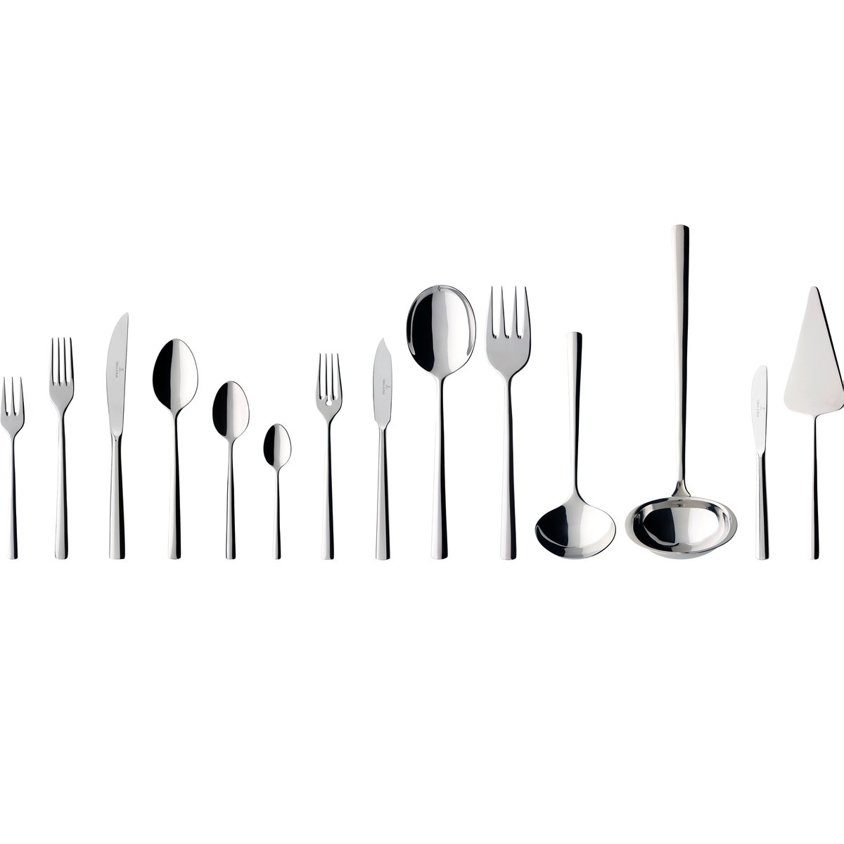 Villeroy & Boch Piemont lunch bestikk 113 deler Rustfritt stål