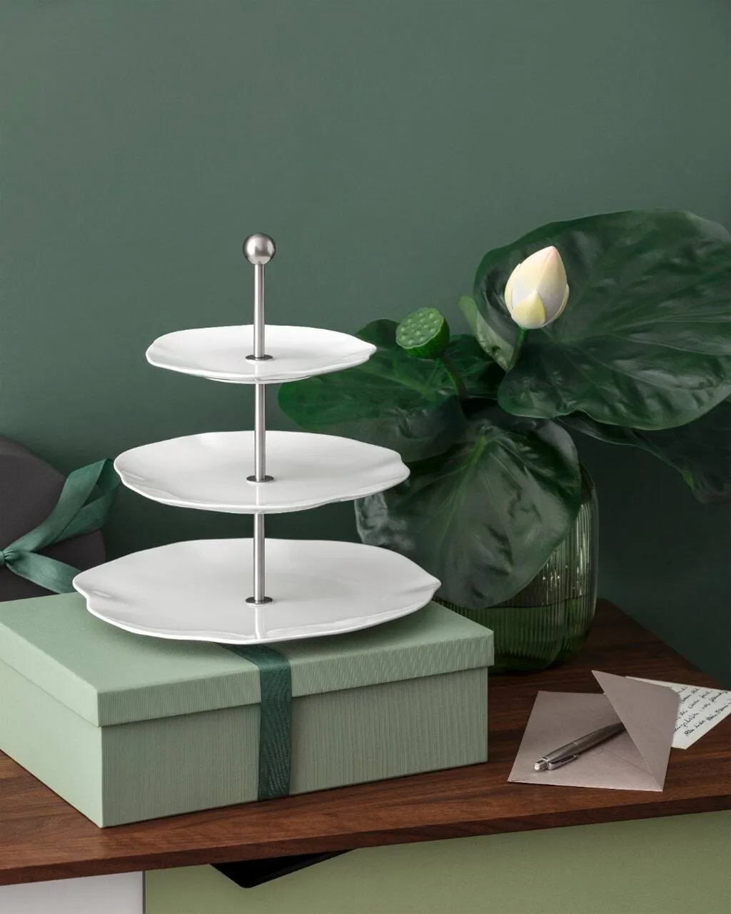 Pura etasjefat, Hvit, 3 etasjer Villeroy & Boch