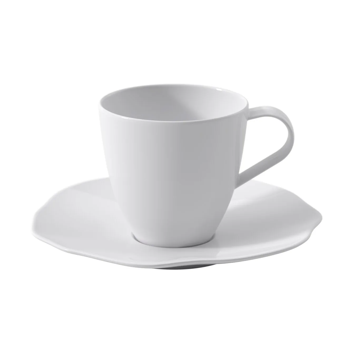 Pura kopp med skålunderlag, Hvit, 2 deler Villeroy & Boch