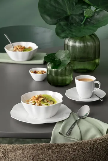 Pura kopp med skålunderlag - Hvit, 2 deler - Villeroy & Boch