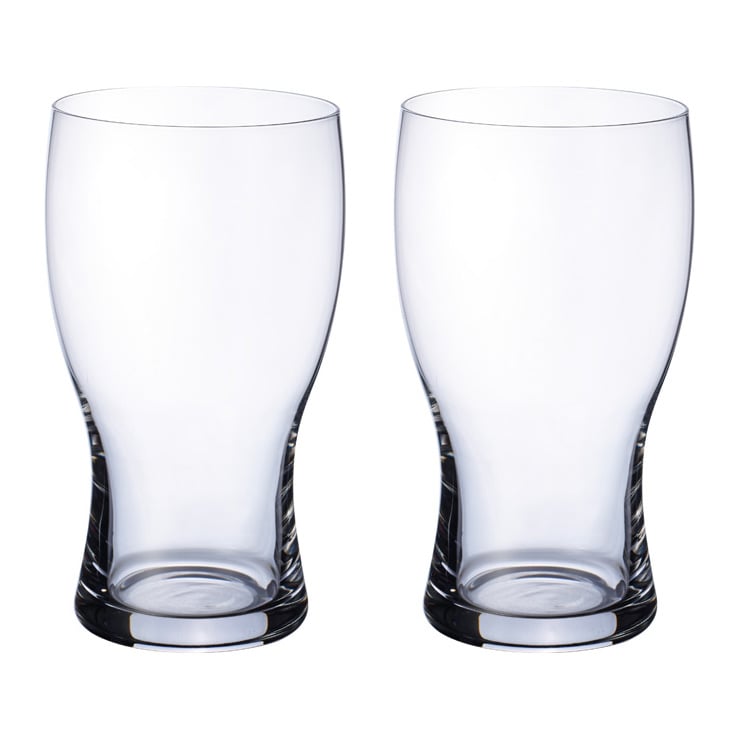 Villeroy & Boch Purismo pint ølglass 2-stk. Klar