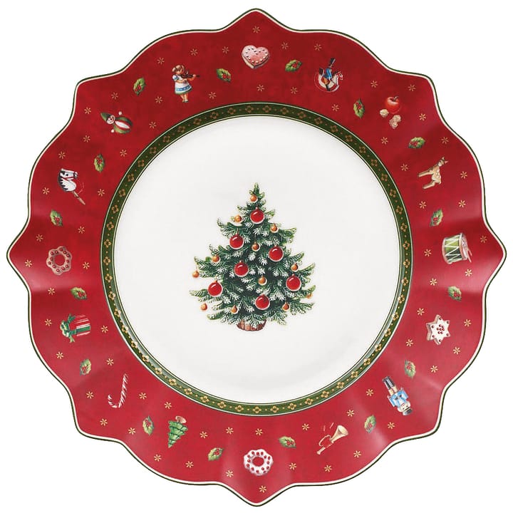 Toy's Delight tallerken Ø24,4 cm, Hvit-rød Villeroy & Boch