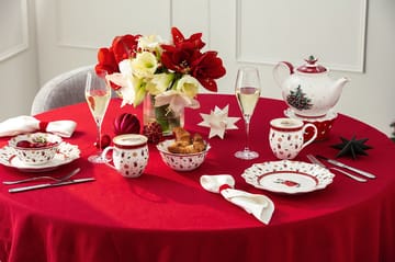 Toy's Delight tallerken 4 deler - Hvit-rød - Villeroy & Boch