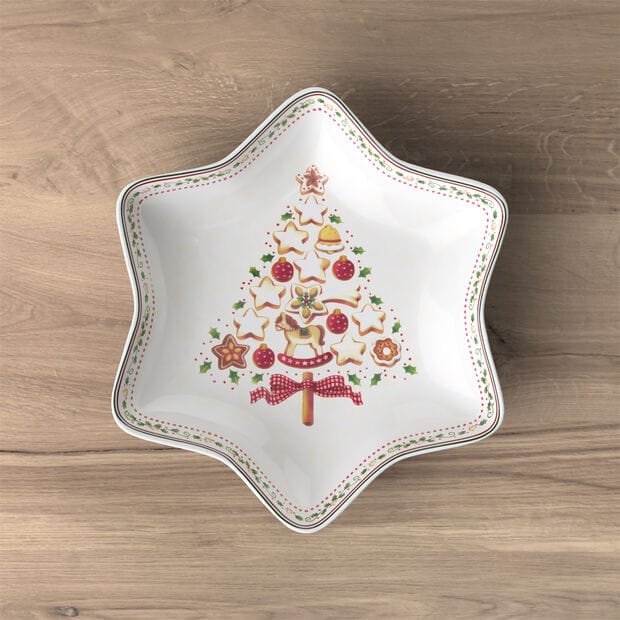 Winter Bakery Delight fat 24,5 cm - Stjerne - Villeroy & Boch