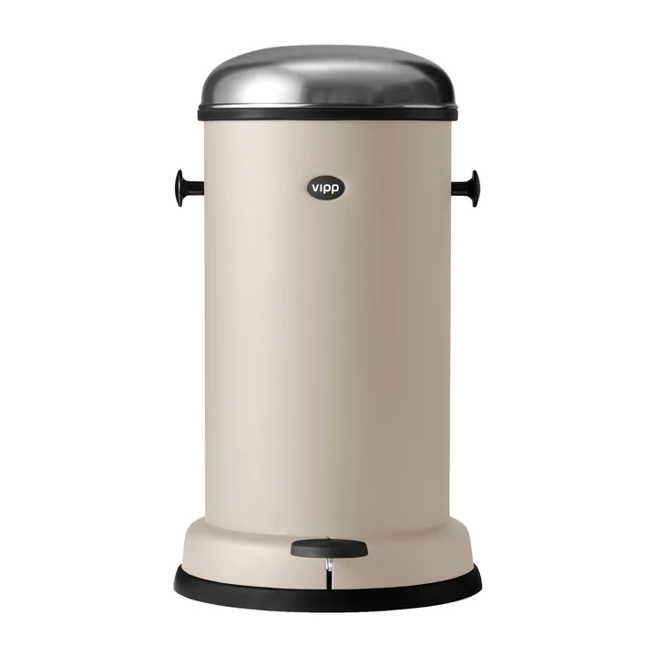 Vipp15 pedalbøtte 14 l - Beige - Vipp