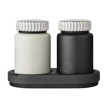 Vipp623 salt- & pepparkvern sett med stativ - Grå-svart - Vipp