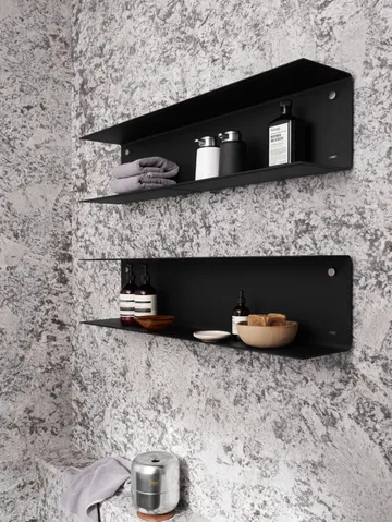 Vipp922 vegghylle large 100 cm - Svart - Vipp