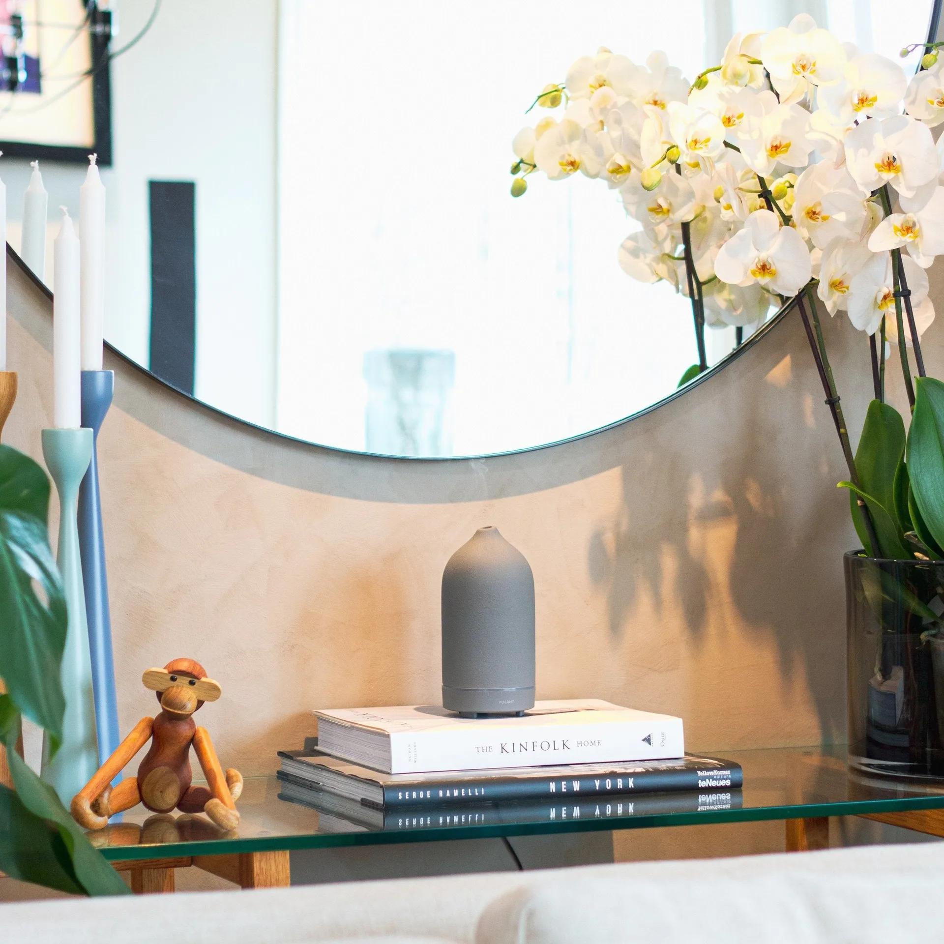 Stendiffuser 10 cm, Grå Volant