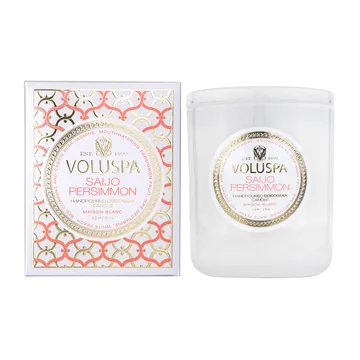 Classic Maison Blanc duftlys 60 timer - Saijo Persimmon - Voluspa