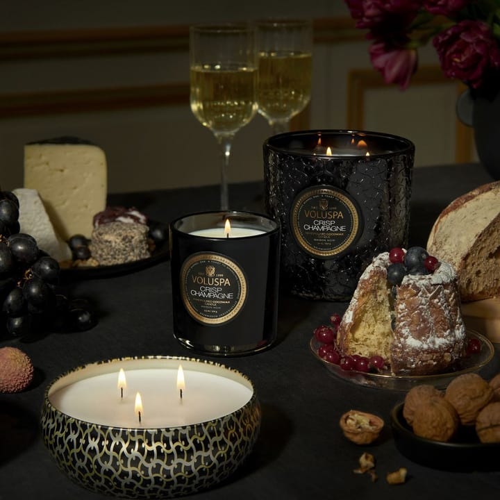 Classic Maison Noir duftlys 60 timer, Crisp Champagne Voluspa