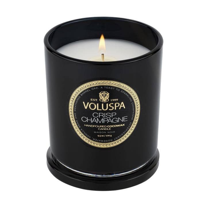 Classic Maison Noir duftlys 60 timer, Crisp Champagne Voluspa