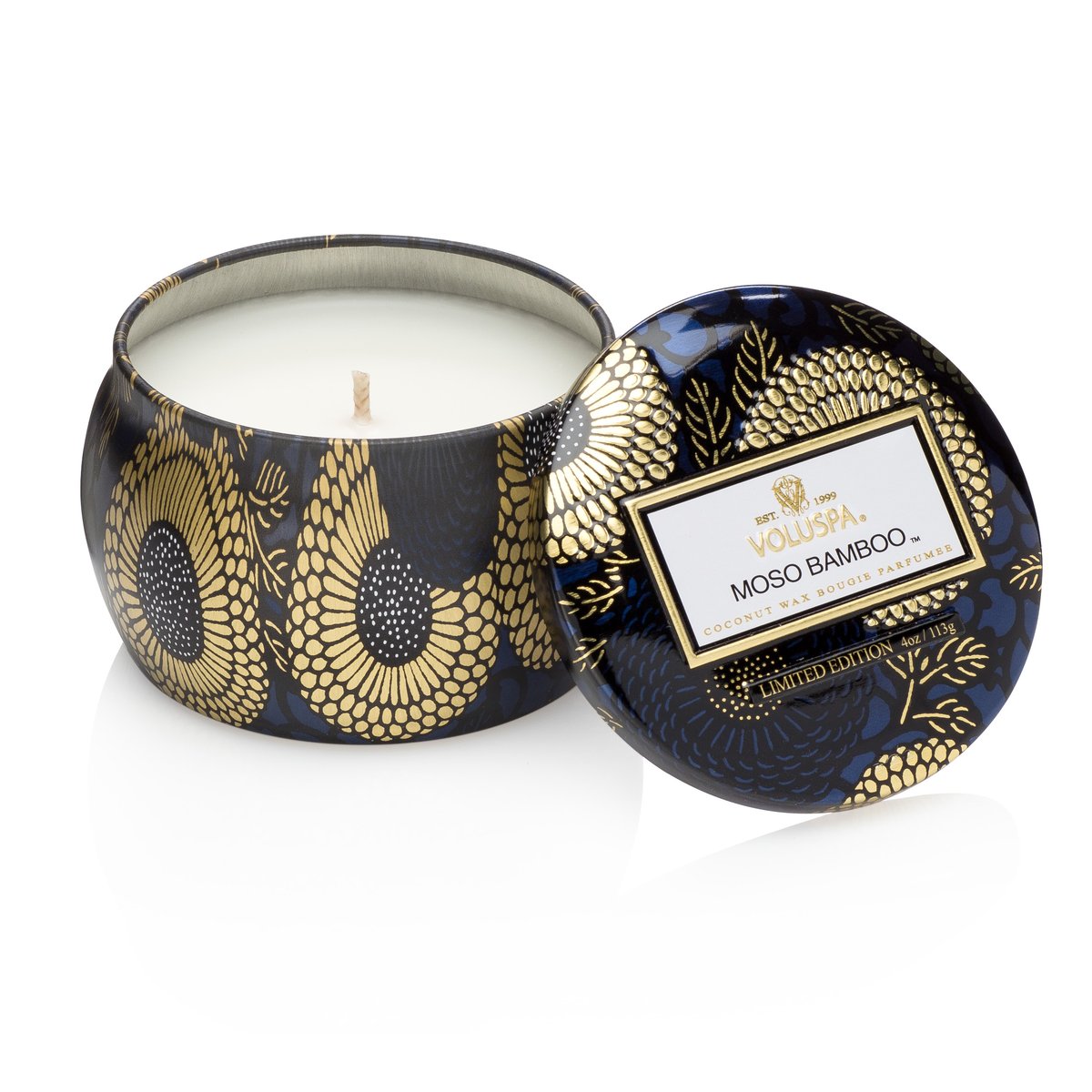 Voluspa Mini Tin Candle Moso Bamboo 25h
