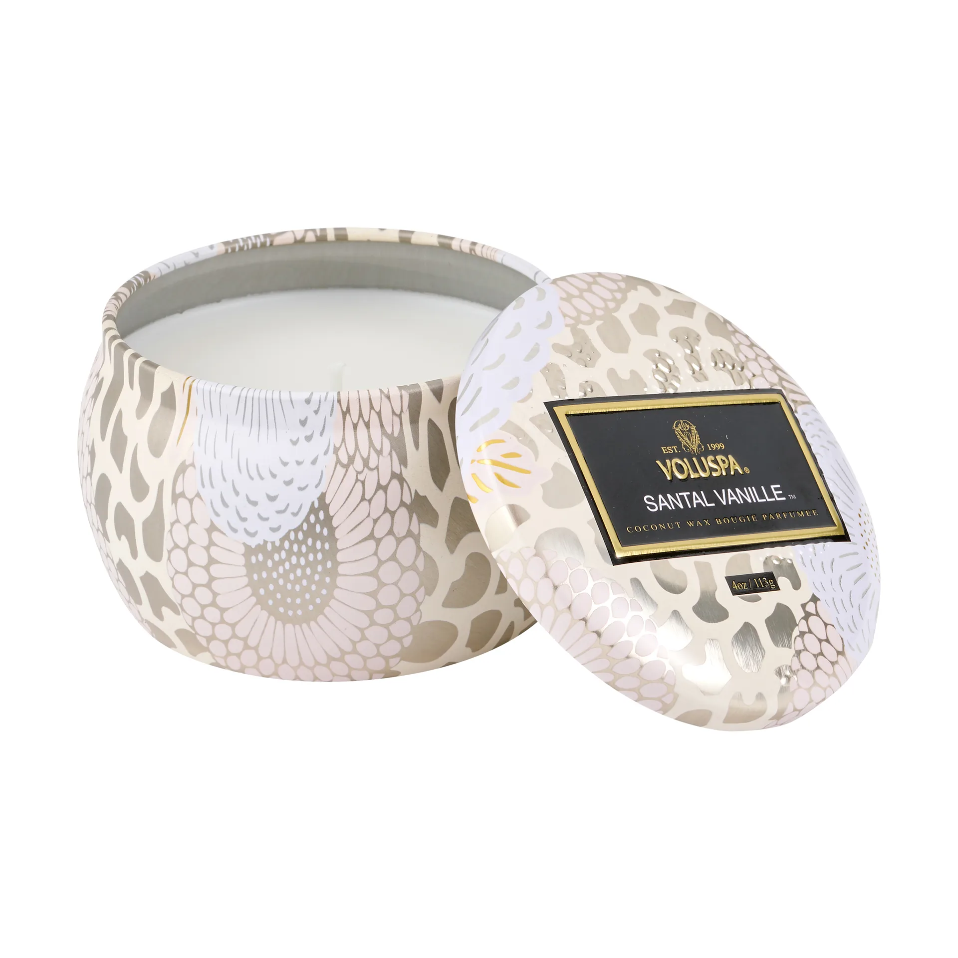 Dekorative bokslys 25 timer, Santal Vanille Voluspa