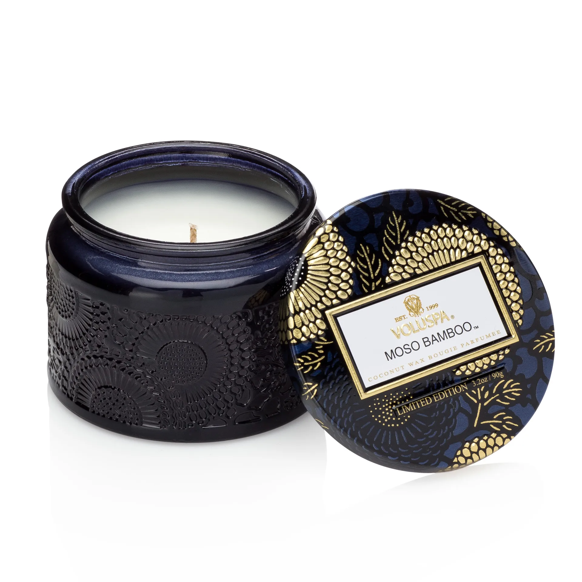 Doftlysi glassboks 25 timmar, Moso Bamboo Voluspa