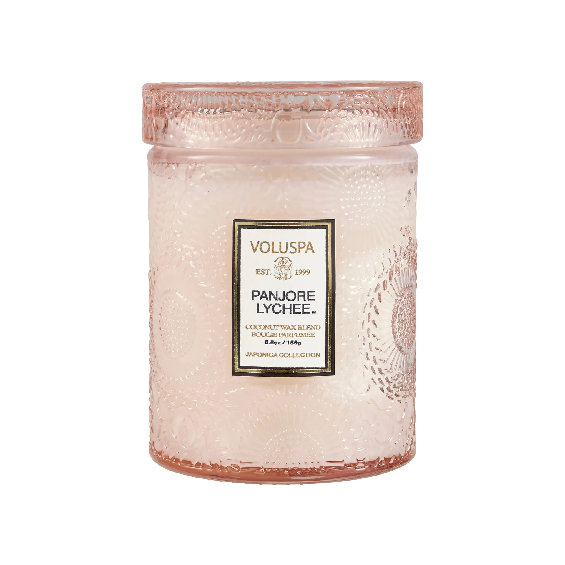Japonica duftlys i glassboks 50 timmar, Panjore Lychee Voluspa