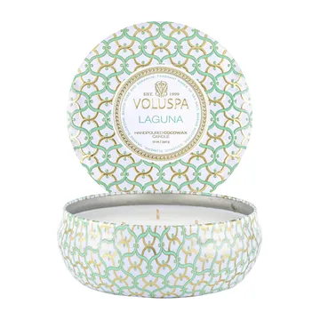 Maison Blanc 3-wick Tin duflys 40 timer - Laguna - Voluspa