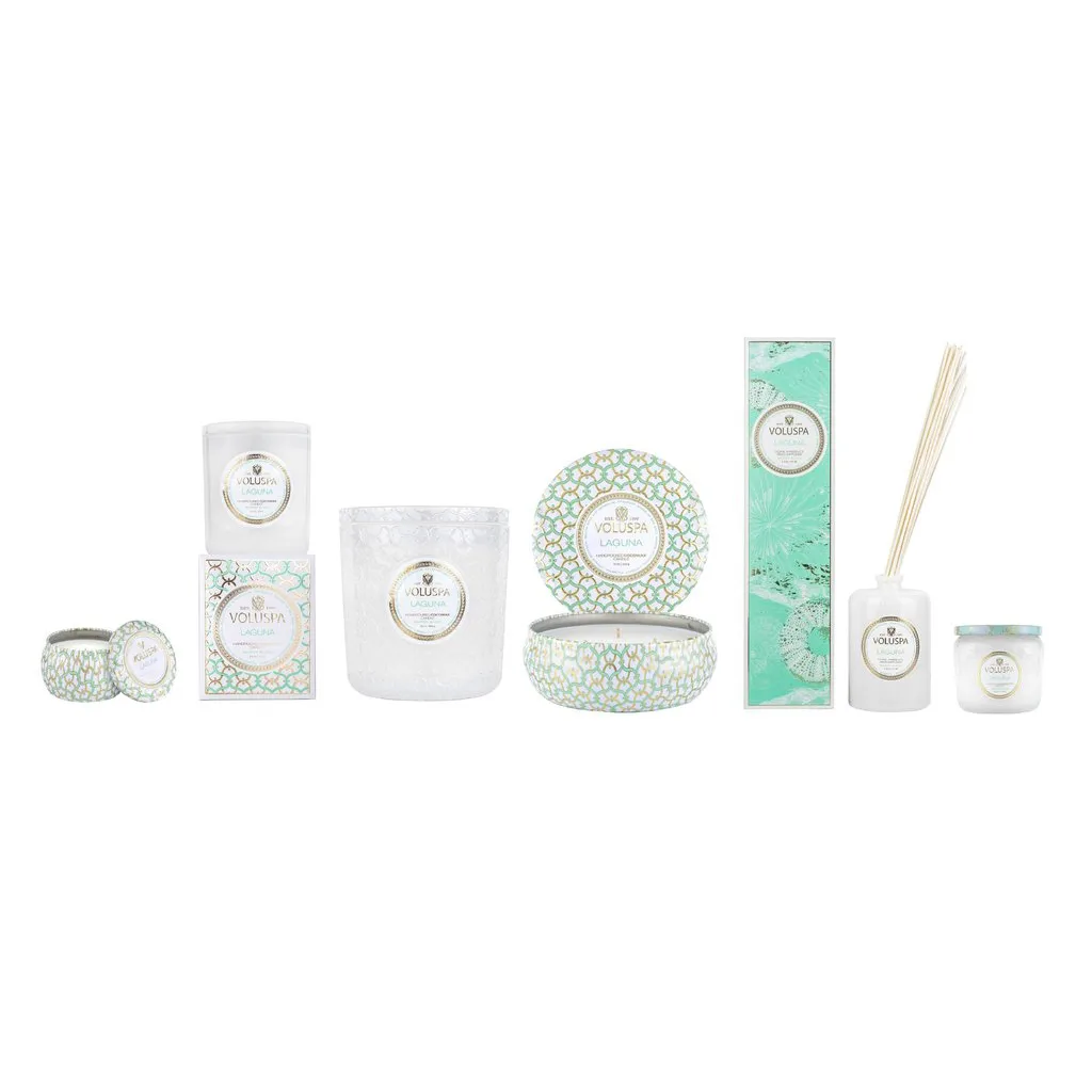 Maison Blanc 3-wick Tin duflys 40 timer, Laguna Voluspa