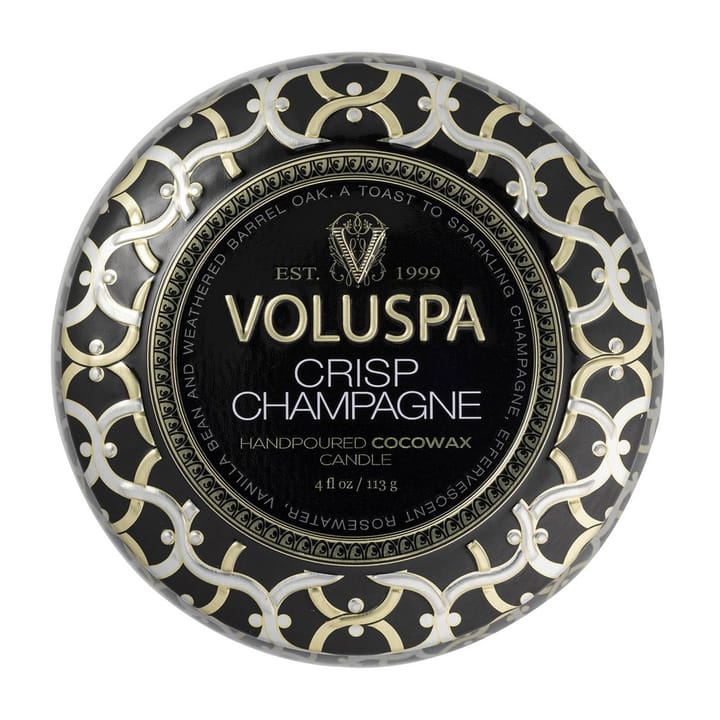 Maison Noir Mini Tin duftlys 25 timer, Crisp Champagne Voluspa