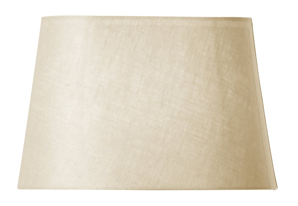 Watt & Veke Basic oval lampeskjerm 20 cm Natur