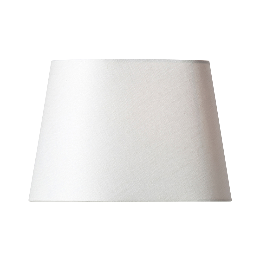 Watt & Veke Basic oval lampeskjerm 33 cm Hvit