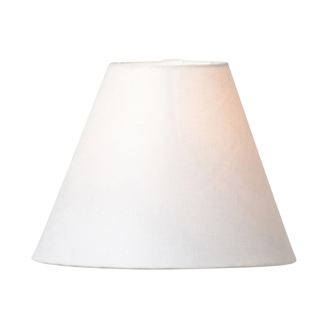 Watt & Veke Basic Wide lampeskjerm 18 cm Hvit
