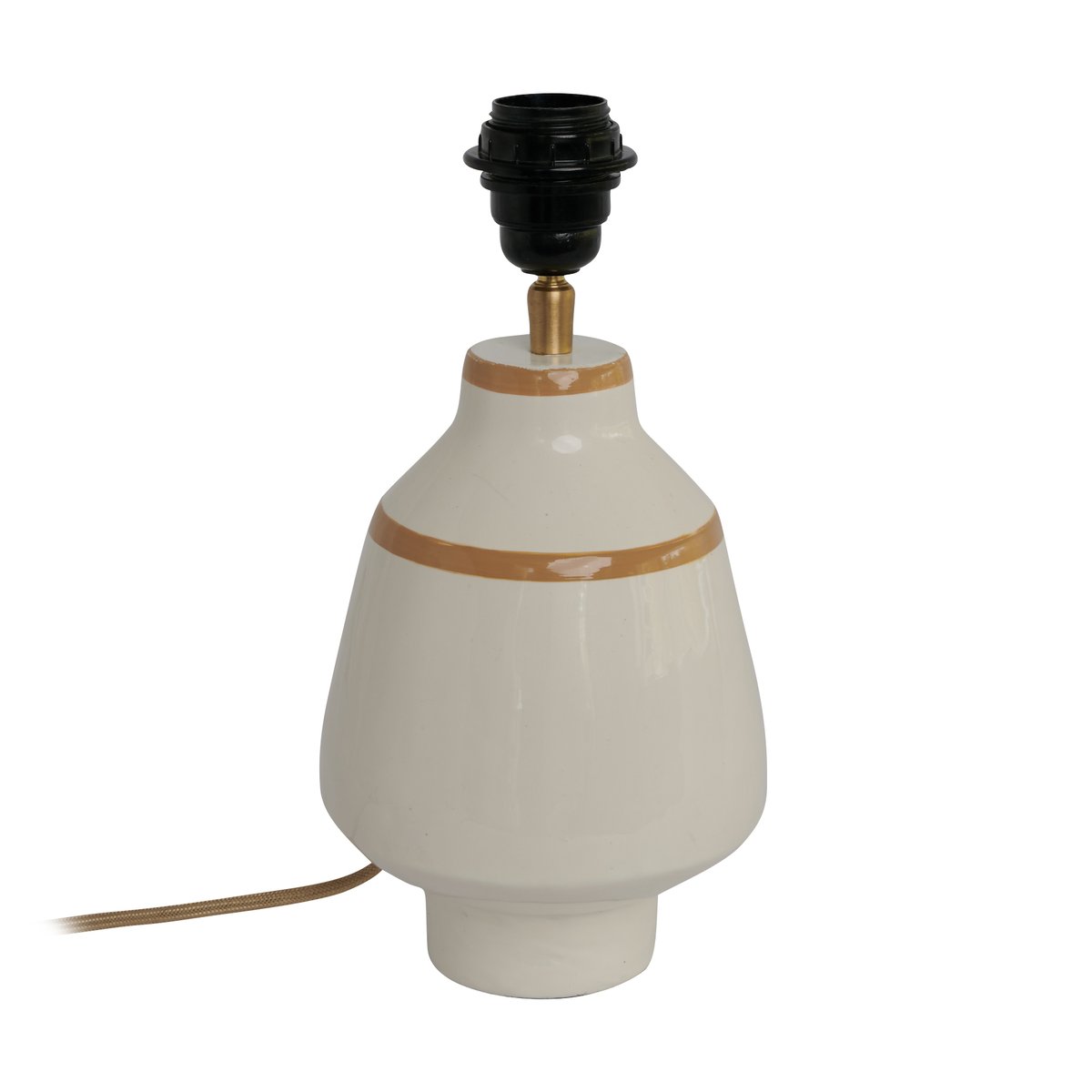 Watt & Veke Becky lampefot Ø15x30 cm White-mustard
