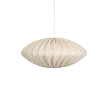 Ellipse lampeskjerm lin i 80 cm - Natur - Watt & Veke