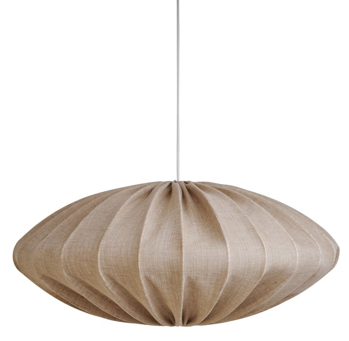 Ellipse lampeskjerm lin i 80 cm, Sand Watt & Veke