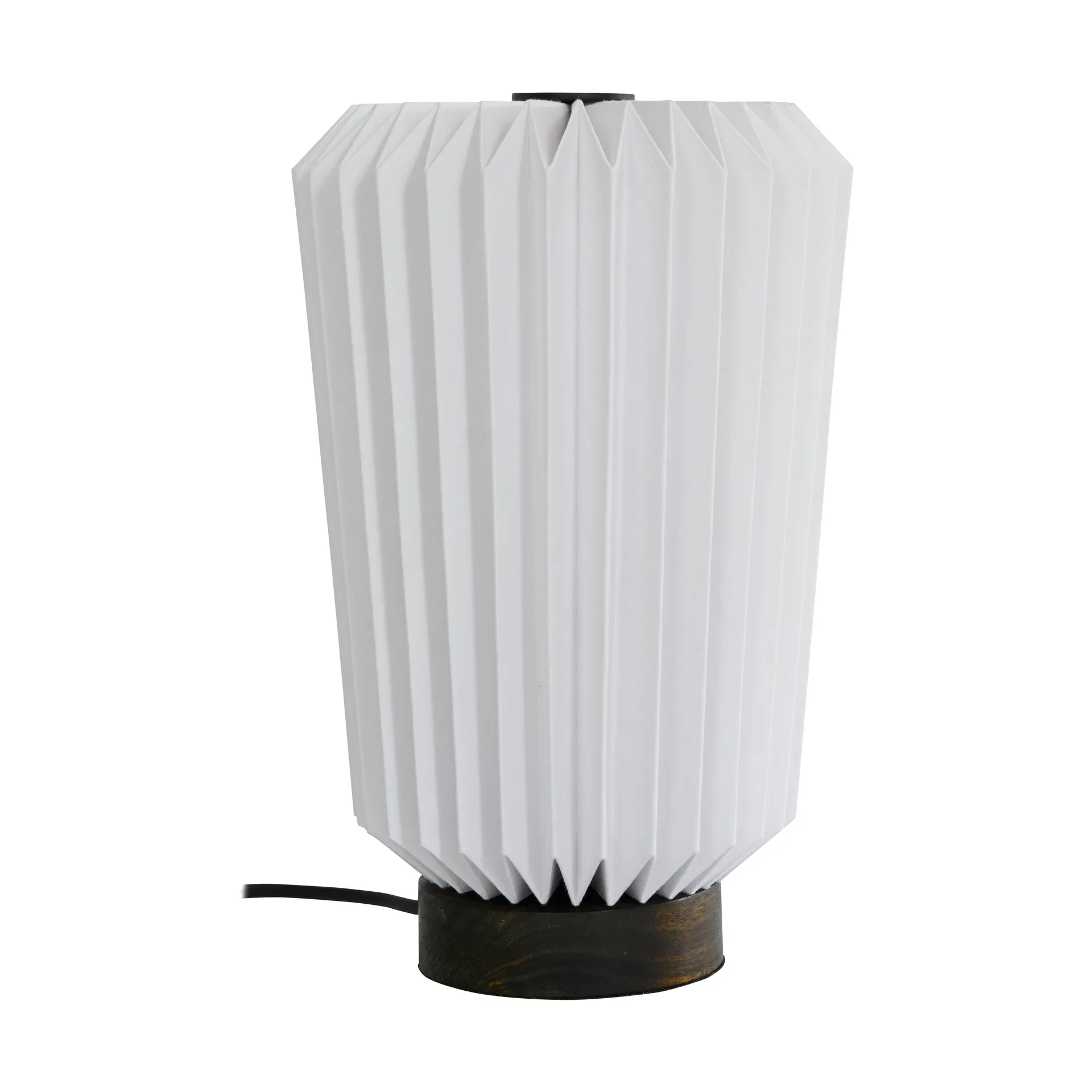 Filippa table bordslampe Ø20 cm, Hvit-Svart Watt & Veke