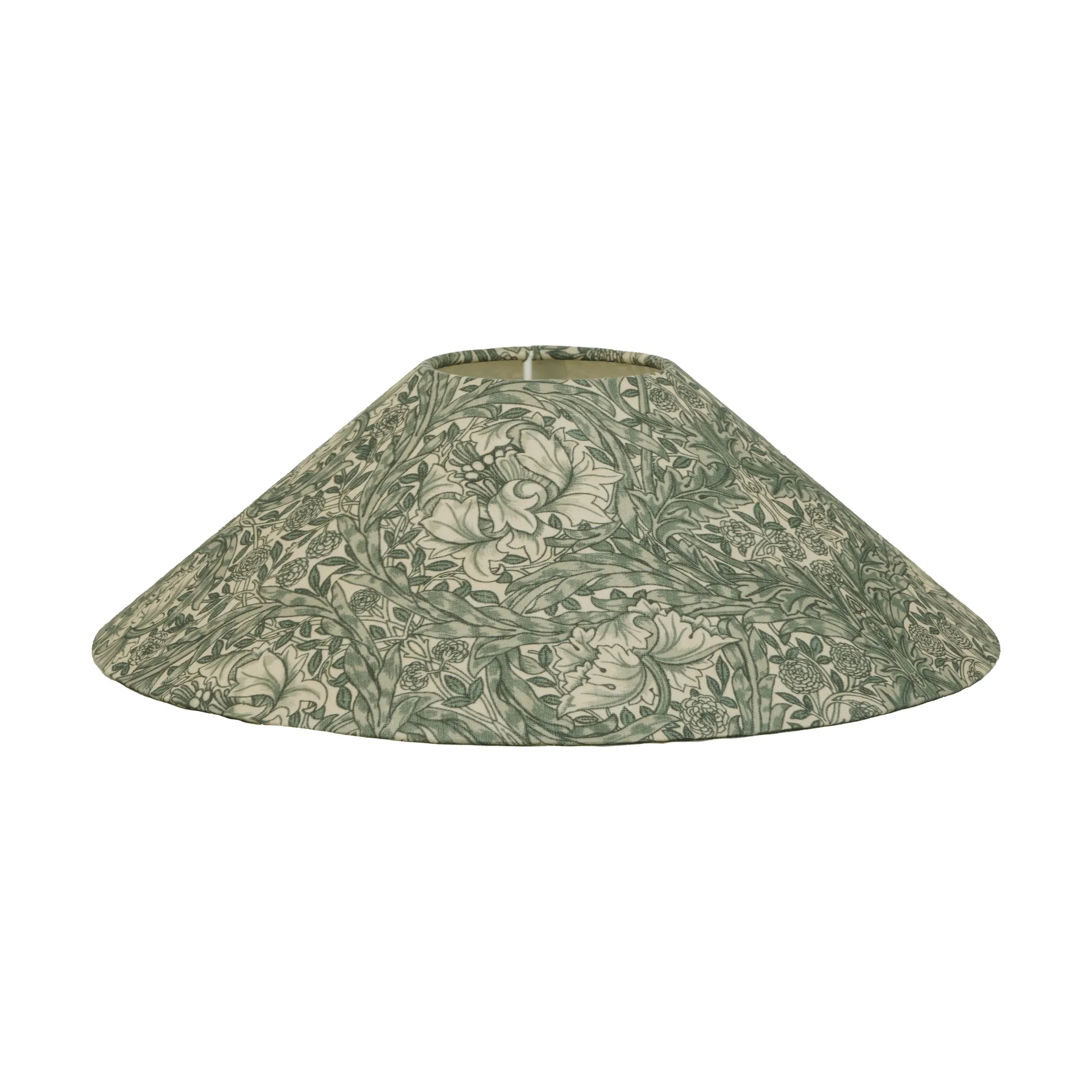 Flat shade lampeskjerm, African marigold green, Ø36x10 cm Watt & Veke