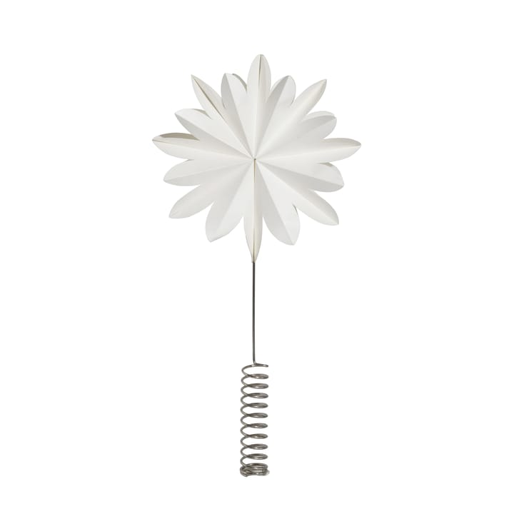 Karla juletrestjerne 35 cm, Hvit Watt & Veke