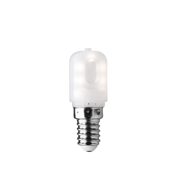 LED T22 lyspære E14, Opal 2,5W Watt & Veke