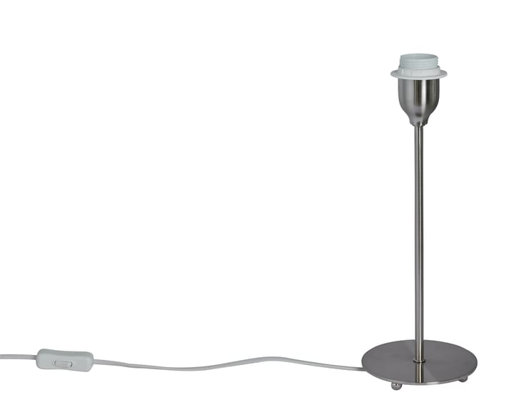 Line 35 bordlampefot, Matt chrome Watt & Veke