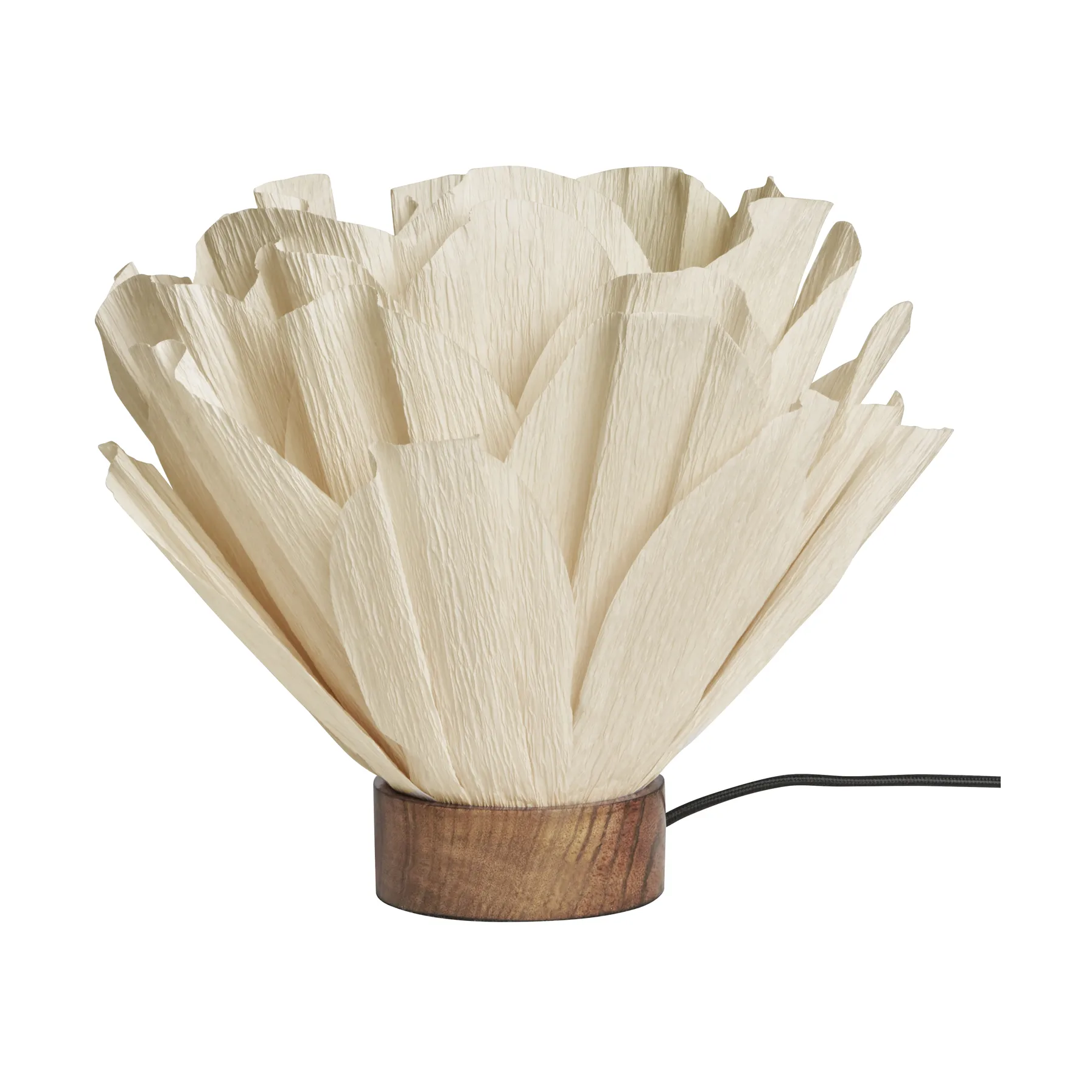 Lisa bordlampe, Hvit, Ø28x23 cm Watt & Veke