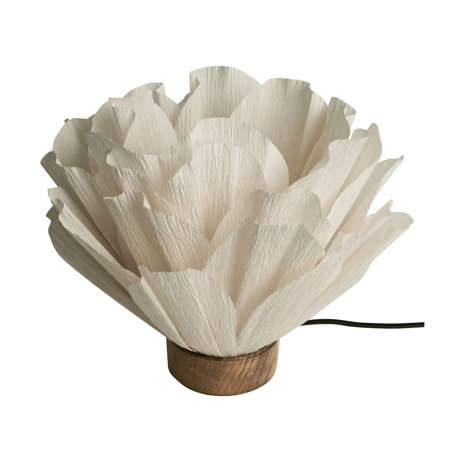 Lisa bordlampe, Hvit, Ø28x23 cm Watt & Veke
