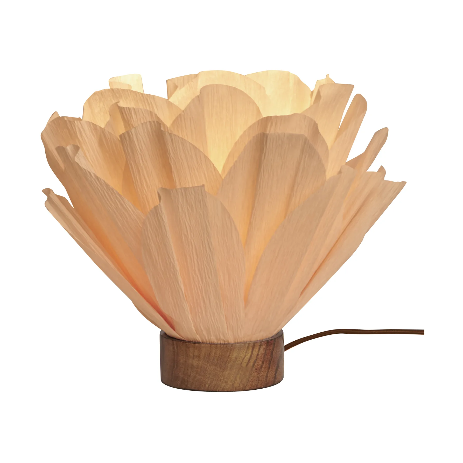 Lisa bordlampe, Hvit, Ø28x23 cm Watt & Veke