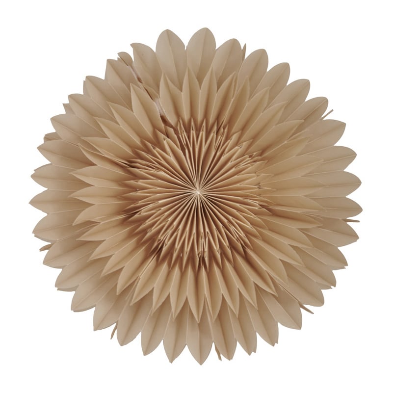 Watt & Veke Lotus adventsstjerne Ø 44 cm Beige