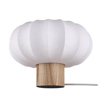 Lunari bordlampe - White-Natural ash, Ø32x24 cm - Watt & Veke