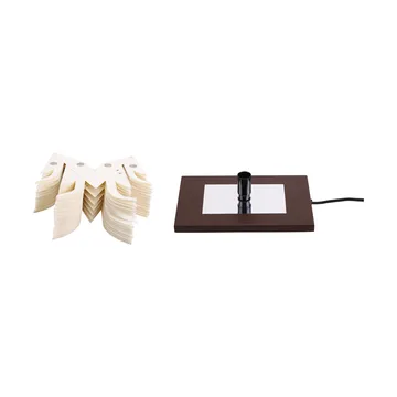 Mazza Clara bordstjerne - White-coffee - Watt & Veke