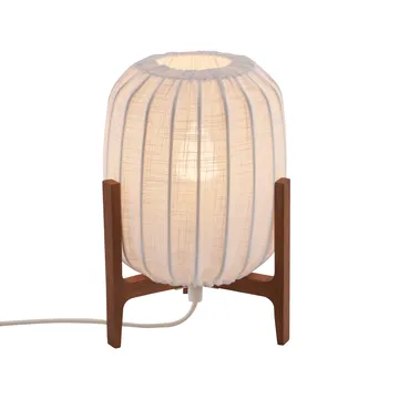 Prisma bordlampe - Dark ash-White, Mini Ø16x24,3 cm - Watt & Veke